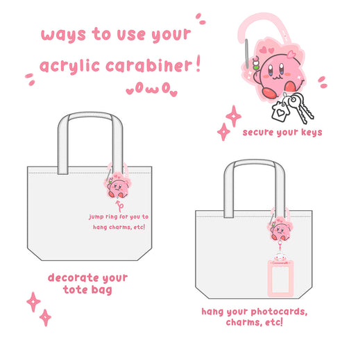 Hanami Poyo Carabiner
